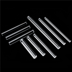 Klar kvartsglasstang